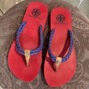 Tory Burch Limited Edition Rope Flip Flops. Sz 5.5
